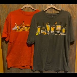 2 large bar tees(Shortsleeve)